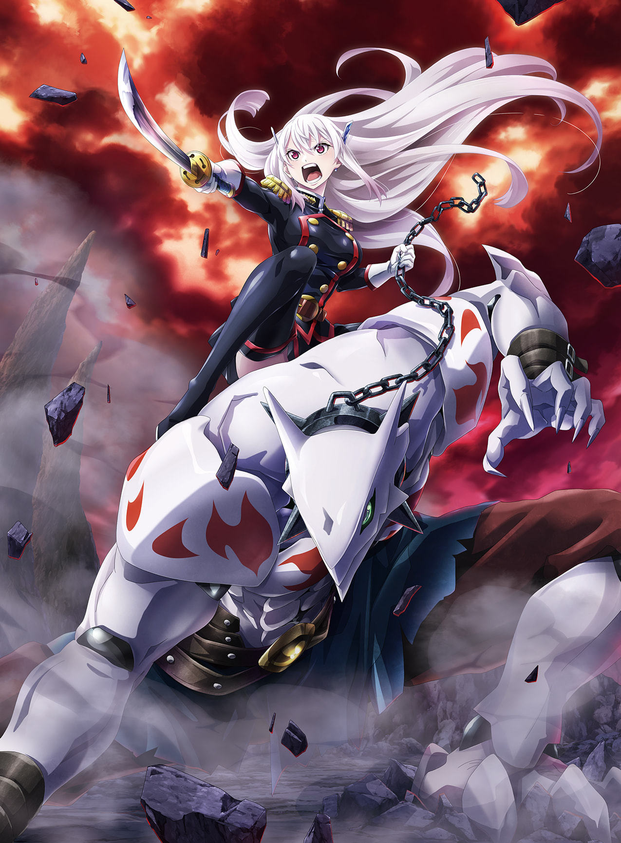 Mato Seihei no Slave TV anime art
